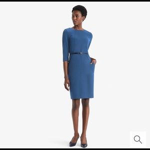MM LAFLEUR Etsuko Dress :: Pacific Blue